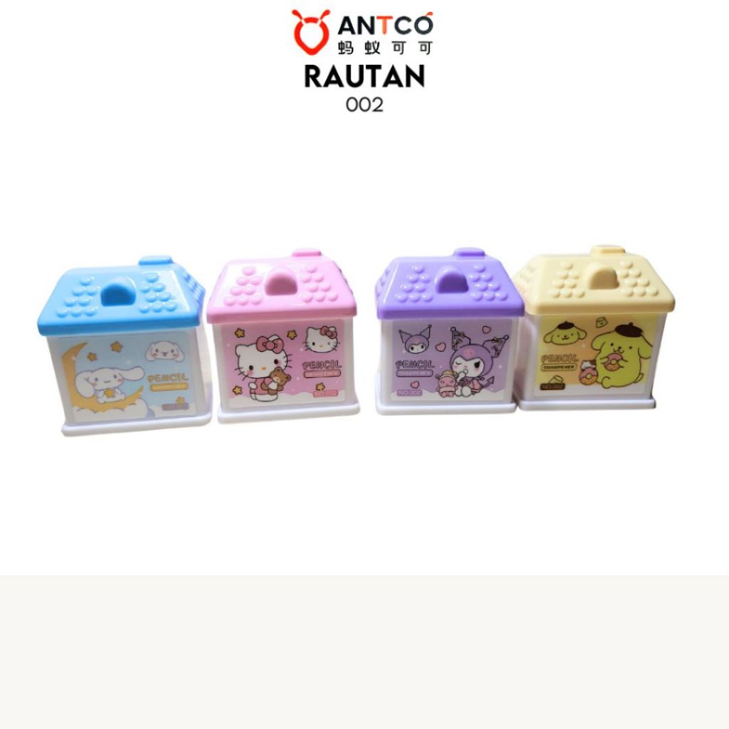 

Rautan Serutan Pensil Motif Lucu Anak ANTCO 002