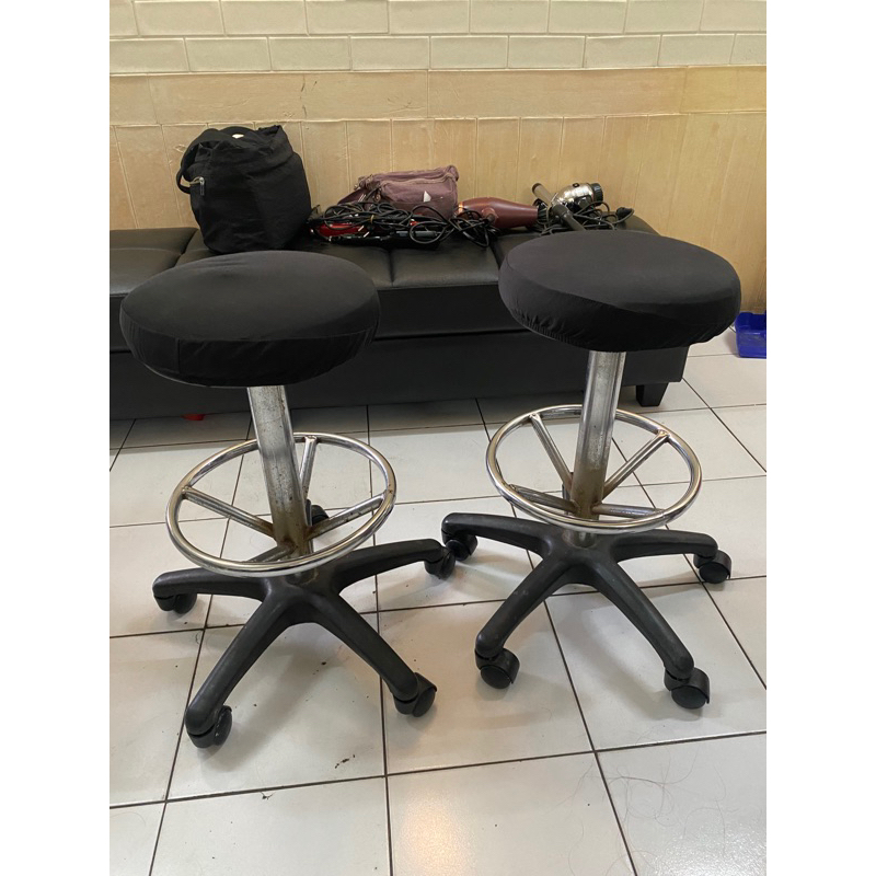 Kursi Bulat Busa Pendek Salon second