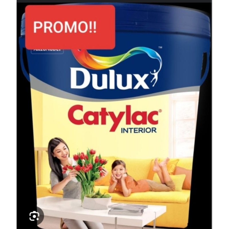 dulux catylac interior 25kg 25 kg wonderland white cat dinding interior
