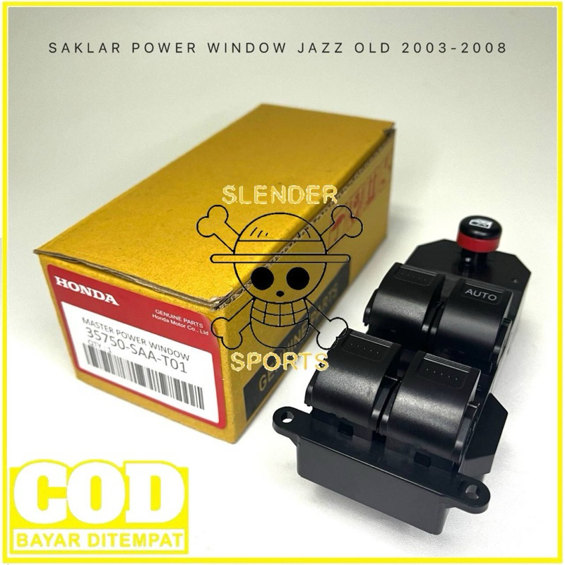 SAKLAR POWER WINDOW JAZZ - MASTER SAKLAR POWER WINDOW JAZZ GD3 - SWITCH SAKLAR JAZZ CITY