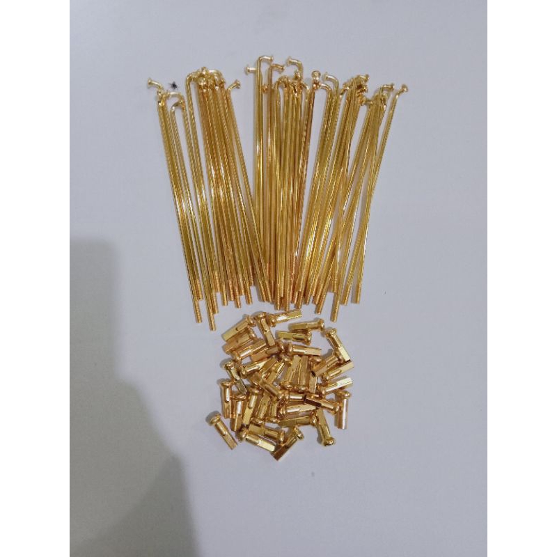 JARI JARI JERUJI RUJI WARNA CROM/GOLD COCOK UNTUK SEMUA MOTOR 14/17/18/ NOTE HARGA UNTUK 1 RING/1 VE