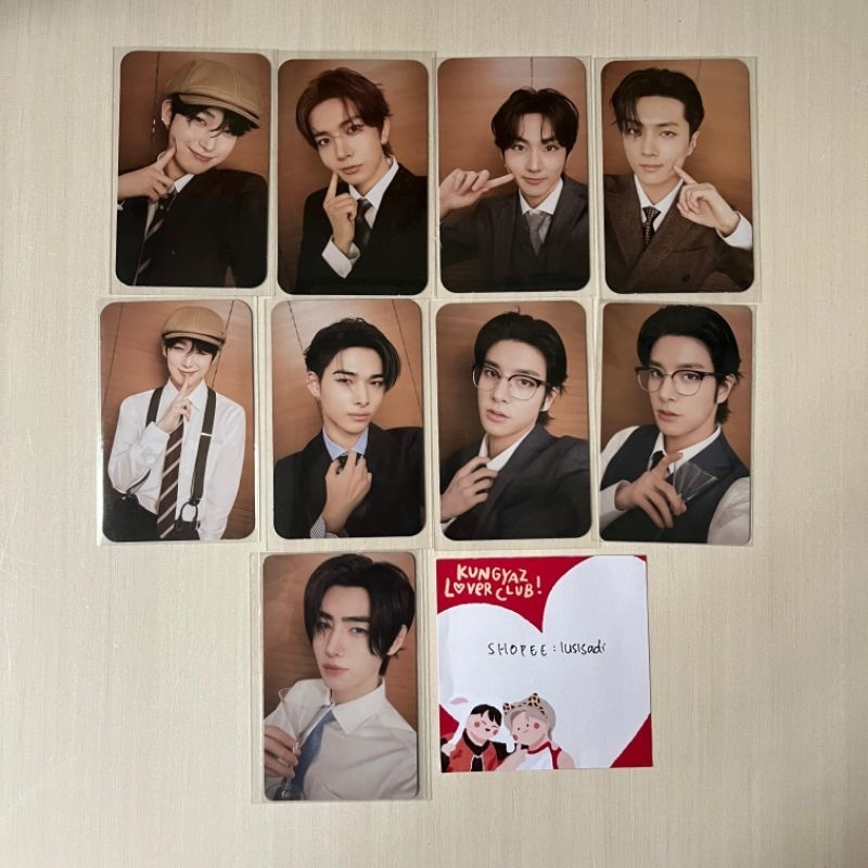 ENHYPEN Memorabilia Random Photocard + Luckydraw Weverse Japan / LD WVJ - Heeseung, Jake, Sunghoon, 