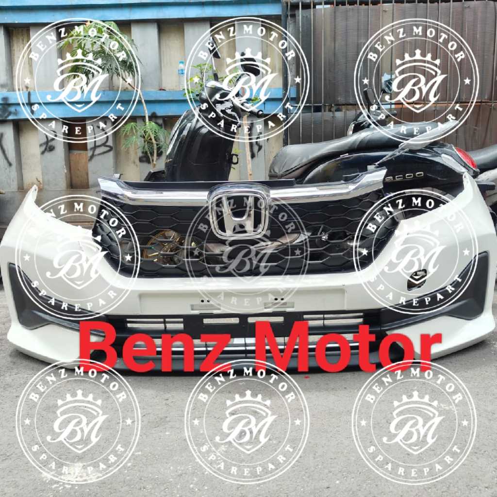 Bemper Bumper Depan Set Grill Honda All New Brio Satya