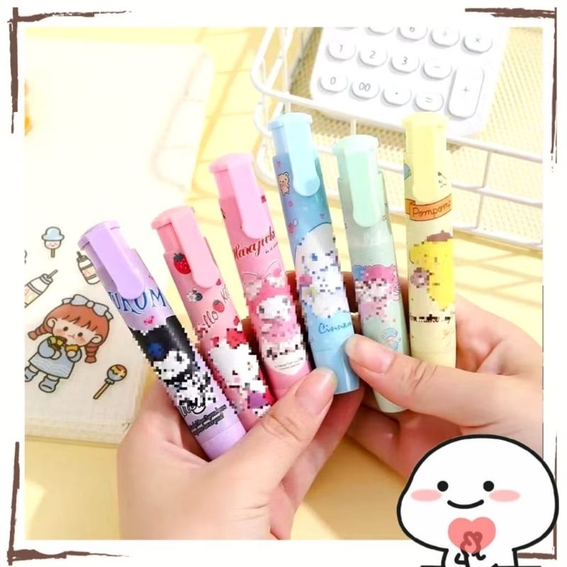 

[PCS] PENGHAPUS PENSIL MEKANIK FANCY / ERASER / PENGHAPUS PENSIL CETEK