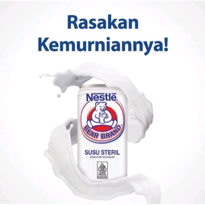 

SUSU STERIL BEAR BRAND 189ml