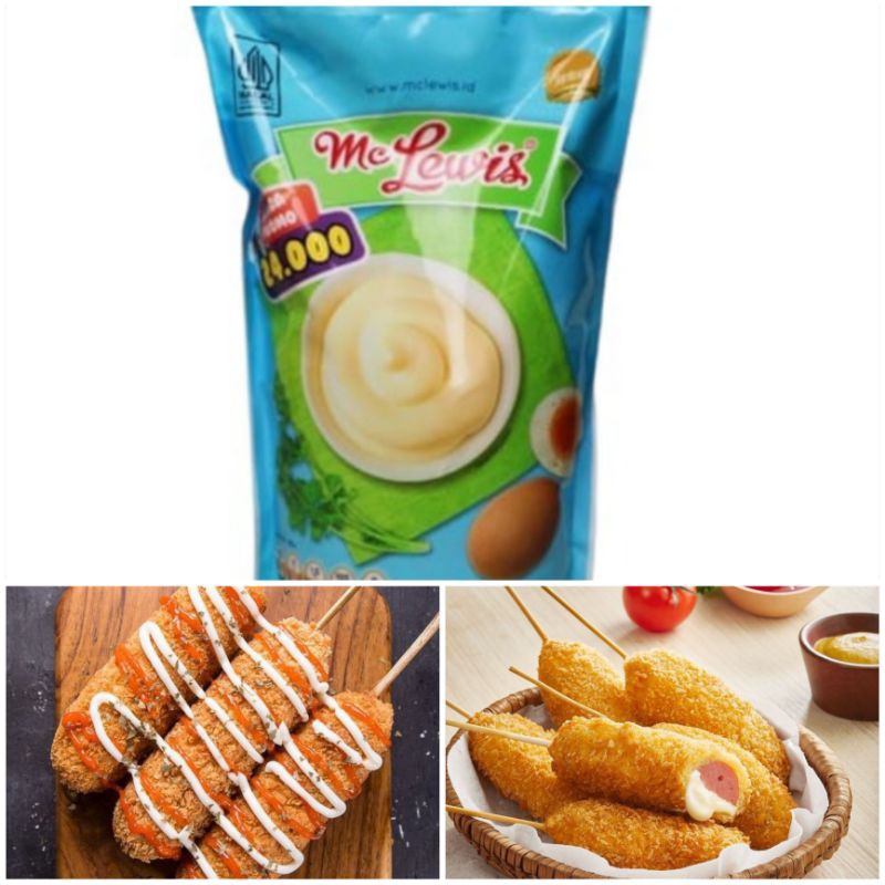 

Mayonaise MC Lewis mayo dressing mayonnaise toping makanan serbaguna