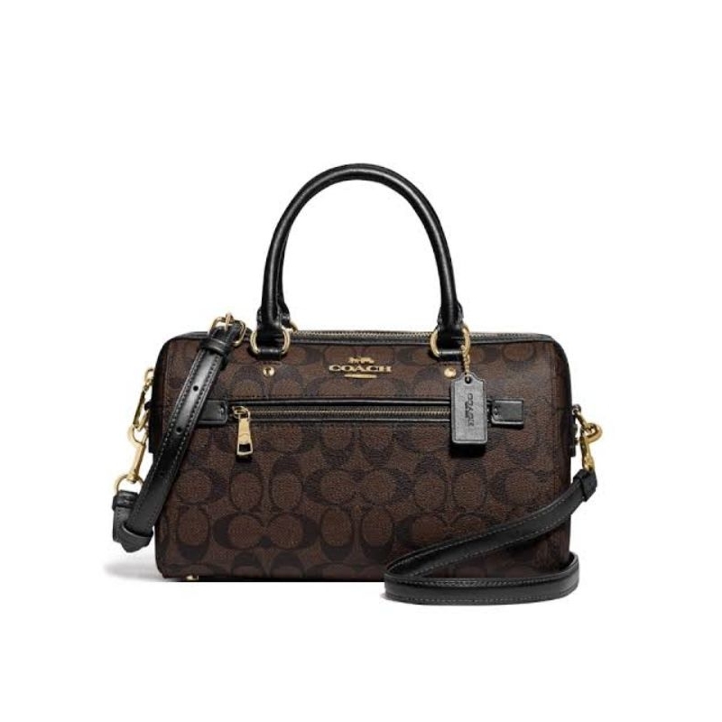 Tas wanita Rowan Satchel In Signature Canvas (F83607)