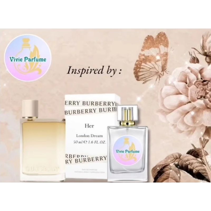 Parfume Wanita Refill Burberry Her London Dream Premium