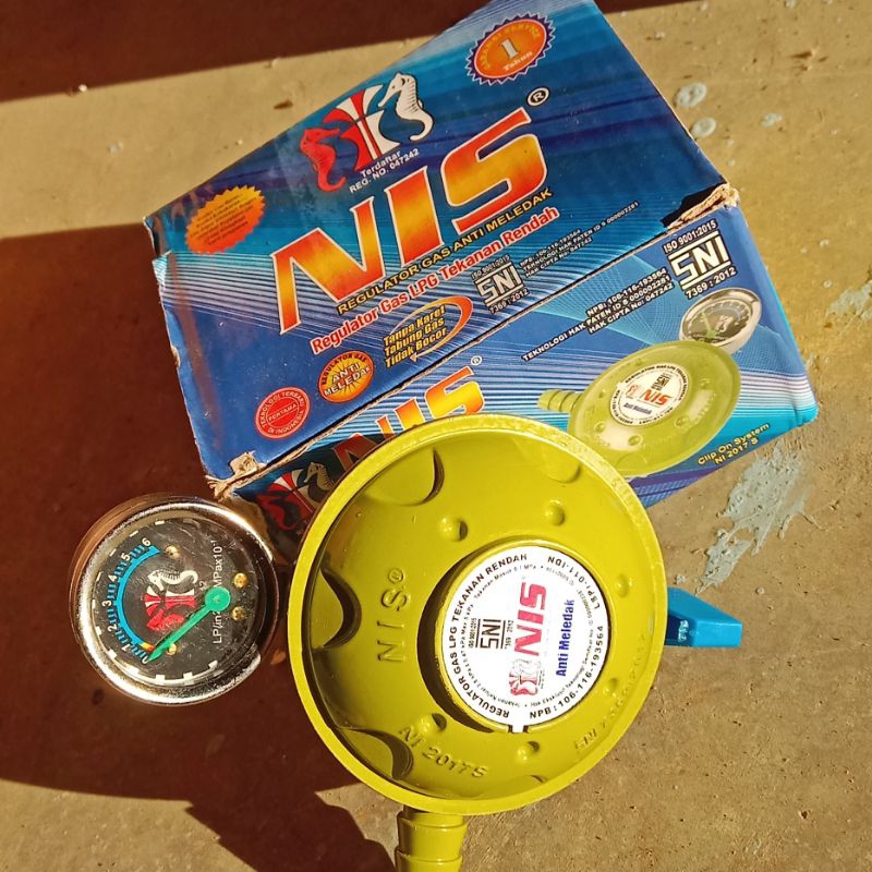 Regulator gas LPG - Regulator gas NIS - Regulator gas SNI