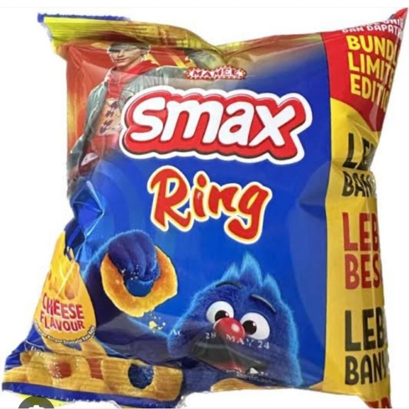 

Smax ring 2000an Snack bentuk cincin rasa keju