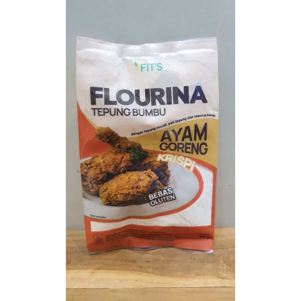 

Flourina Tepung Bumbu Ayam Goreng 200gr - Fit's