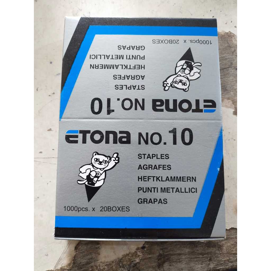 

1 Box (20 Kotak) - ETONA ANAK STAPLES