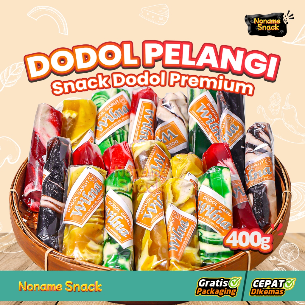 

Noname Snack - Camilan Tradisional Dodol Pelangi