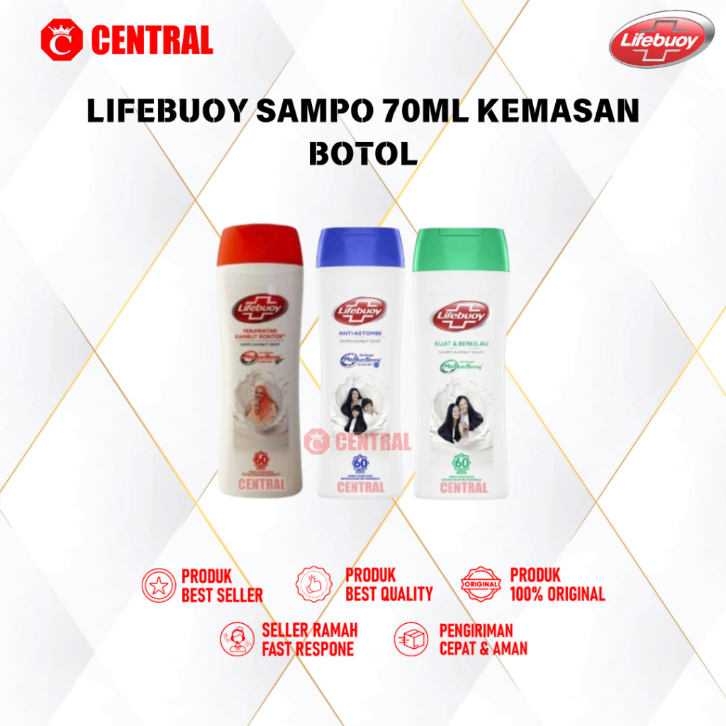 LIFEBUOY SAMPO 70ML KEMASAN BOTOL