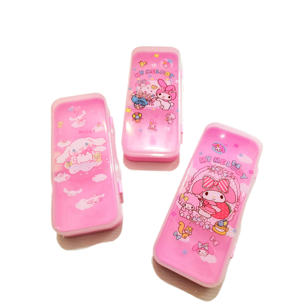 

V2_Pensil Case Plastik FY 1222/Pensil Case Sanrio/Pensil Case Lucu/Pensil Case Murah.