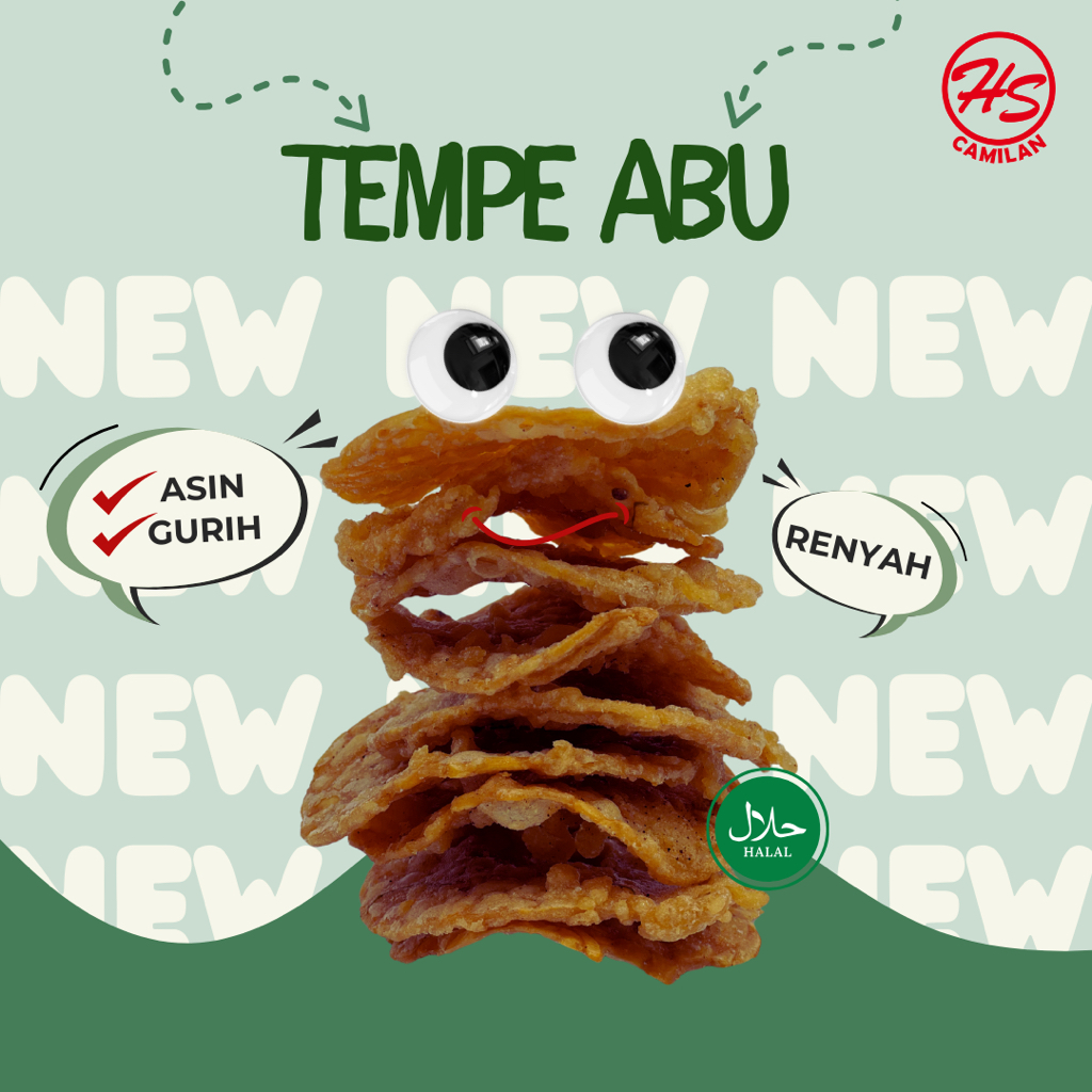 

Keripik Tempe Renyah/Kripik Tempe Renyah/Tempe Abu bulat/Camilan Murah/Camilan 200 gr