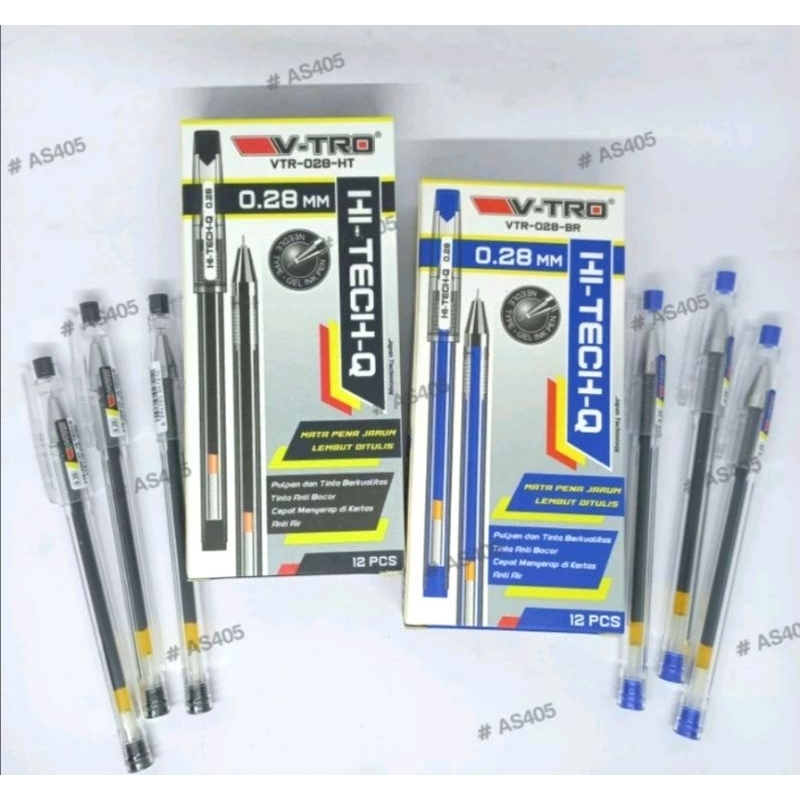 

Hitech 0,28mm / pulpen hitech vitro, tajam dan halus