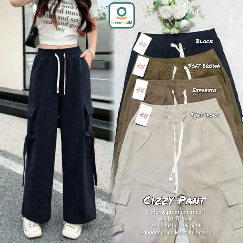 Cizzy Pant // Celana Cargo