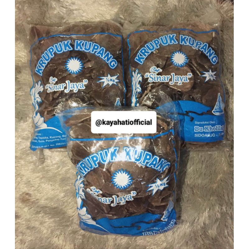 

KERUPUK KUPANG 500g KHAS SIDOARJO