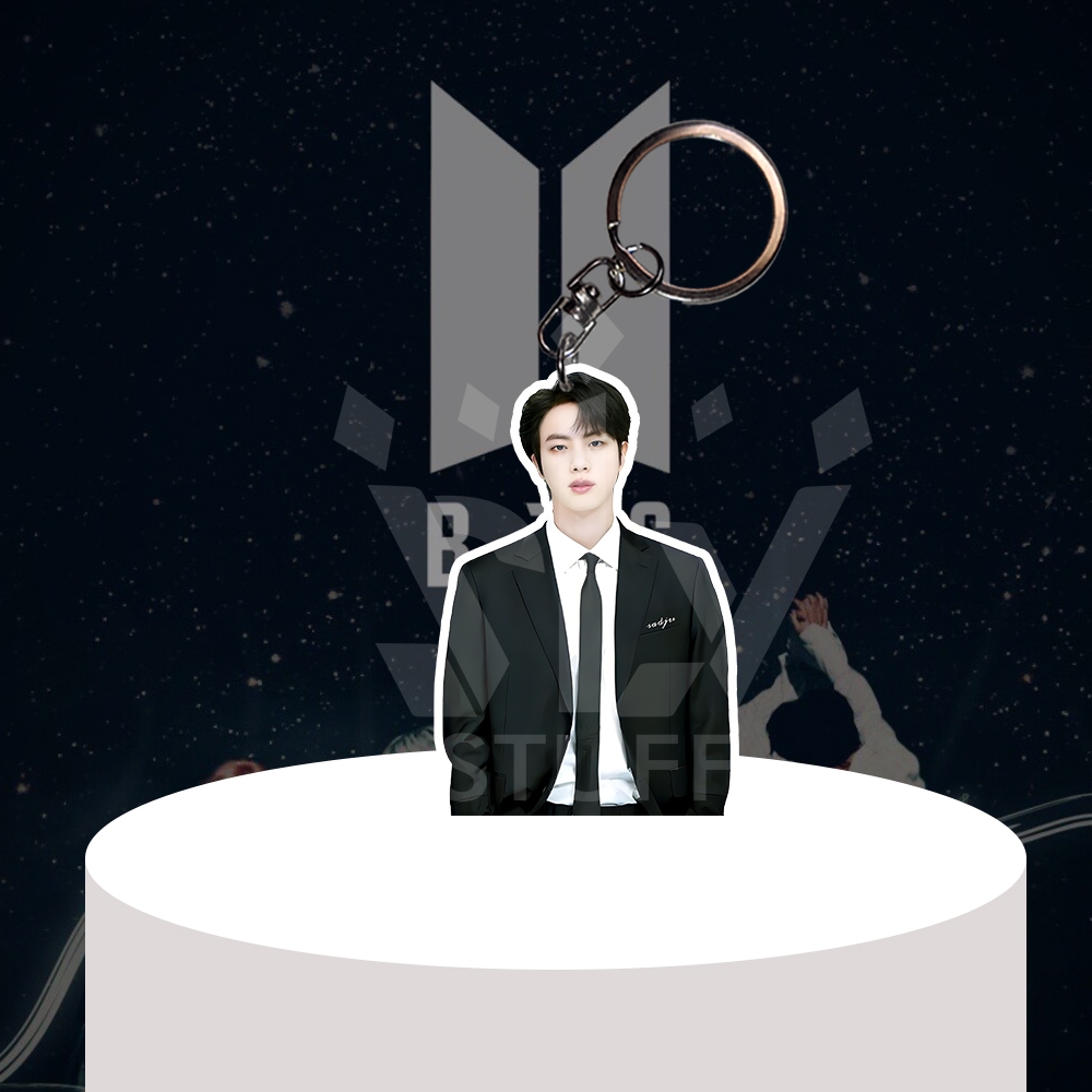 Gantungan Kunci / HP BTS Jin / Kim Seok Jin - Ganci Akrilik - Keychain