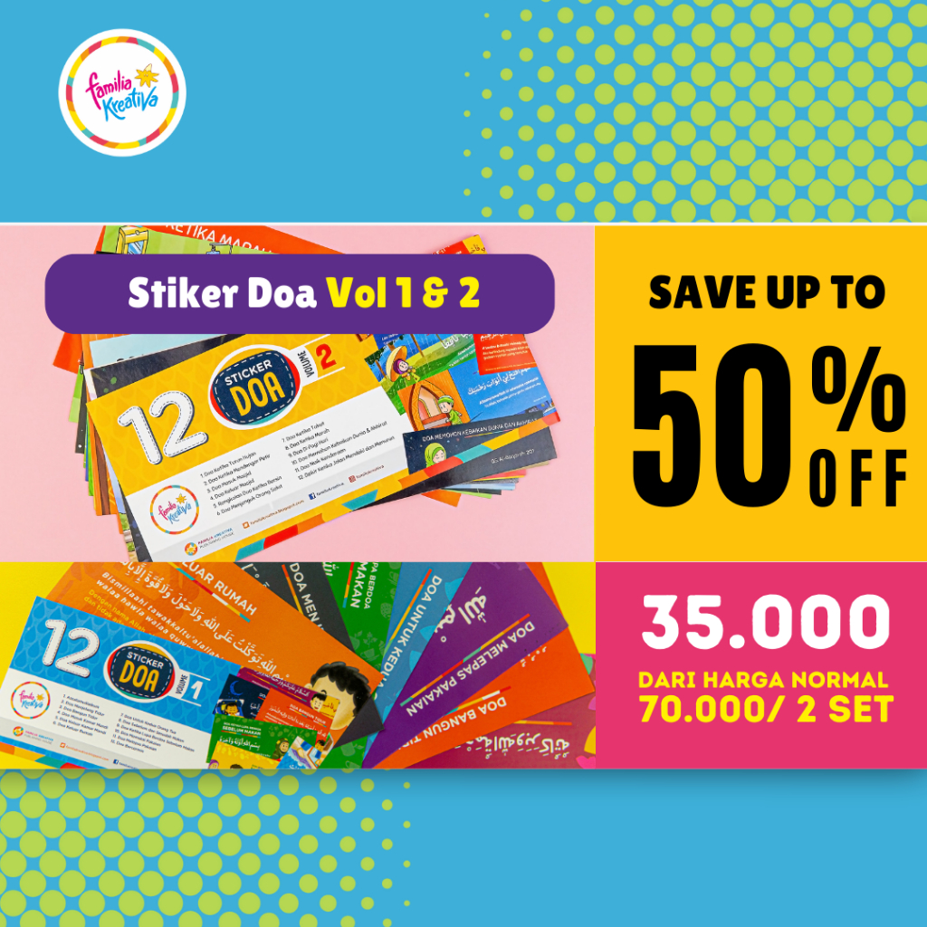 

WEEKEND SALE - Stiker Doa Set