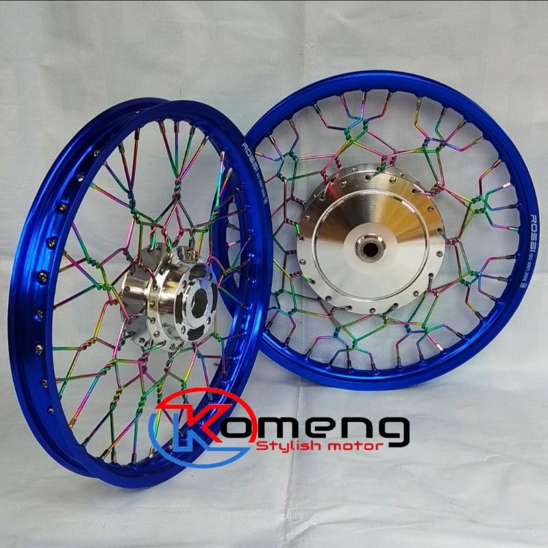 velg variasi Mio sporty jari-jari kepang siap pasang