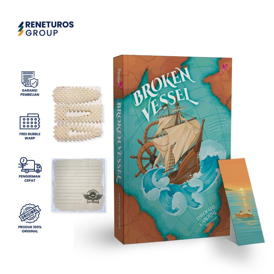 Buku Broken Vessel - Thoefani Caroline - Turos
