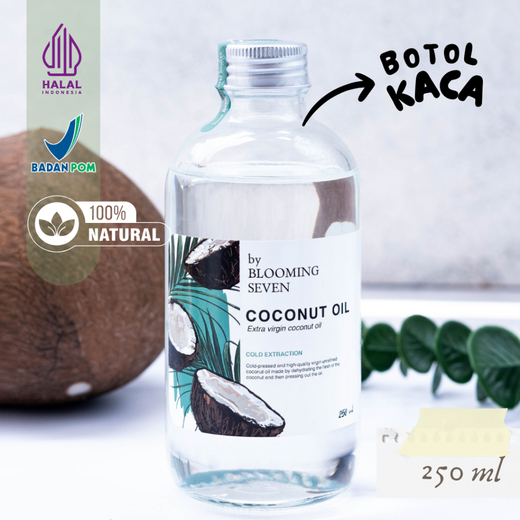 

Extra Virgin Coconut Oil VCO 250ml | Blooming Seven