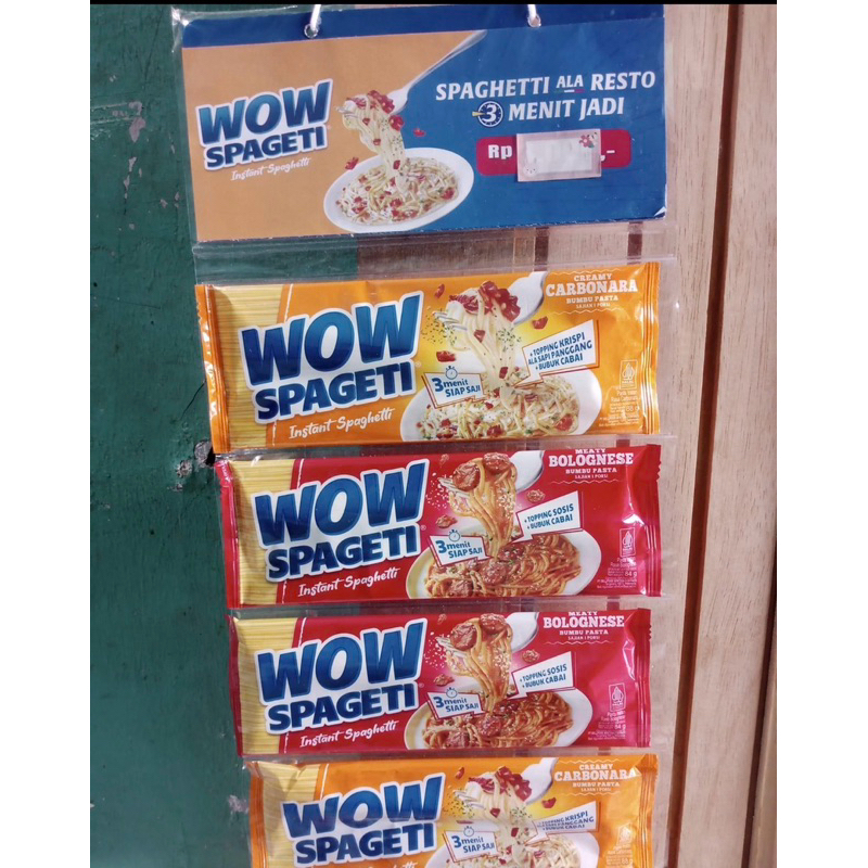 

Paket Seru (1 Paket spageti + 1 renceng migelas)