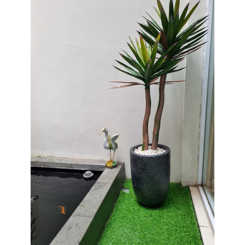 Pot Bunga Kapsul | Pot Bunga Keren | Pot Bunga Unik | Pot bunga Batu Alam | Pot Bunga Estetik | Pot 