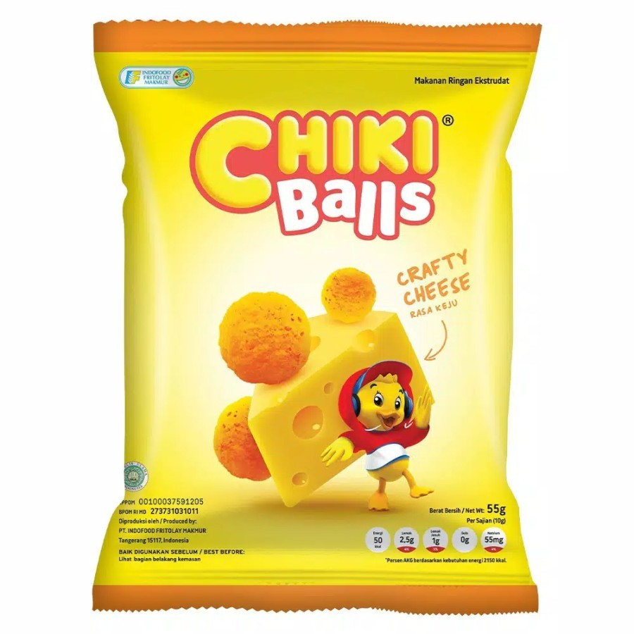 

Chiki Balls Crafty Cheese 55 gram