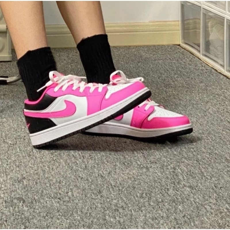 Air Jordan 1 Low Fierce Pink Gs Original