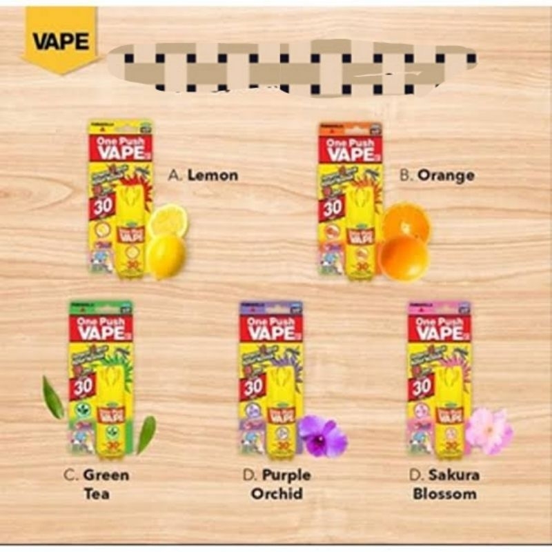 VAPE One Push 30 Hari