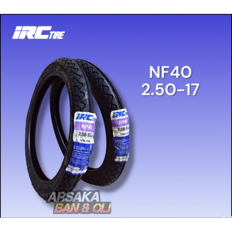 BAN LUAR IRC 250-17 NF40 BAN RING 17 BAN LUAR TUBETYPE
