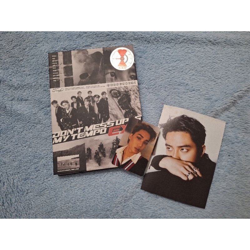 (UNSEALED) ALBUM EXO - DON'T MESS UP MY TEMPO FULL SET + POSTER