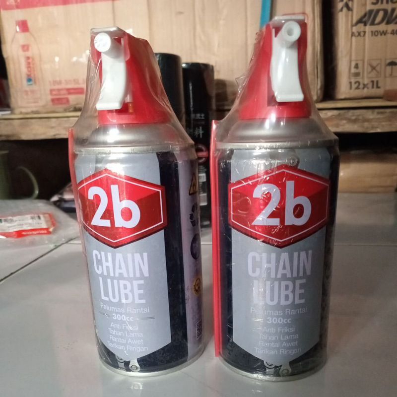 Chain lube 2b pelumas rantai ukuran 300ml