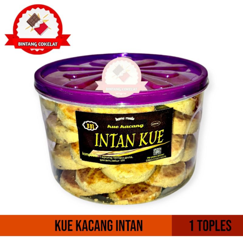 

kue kacang intan rasa susu 1 toples kucang