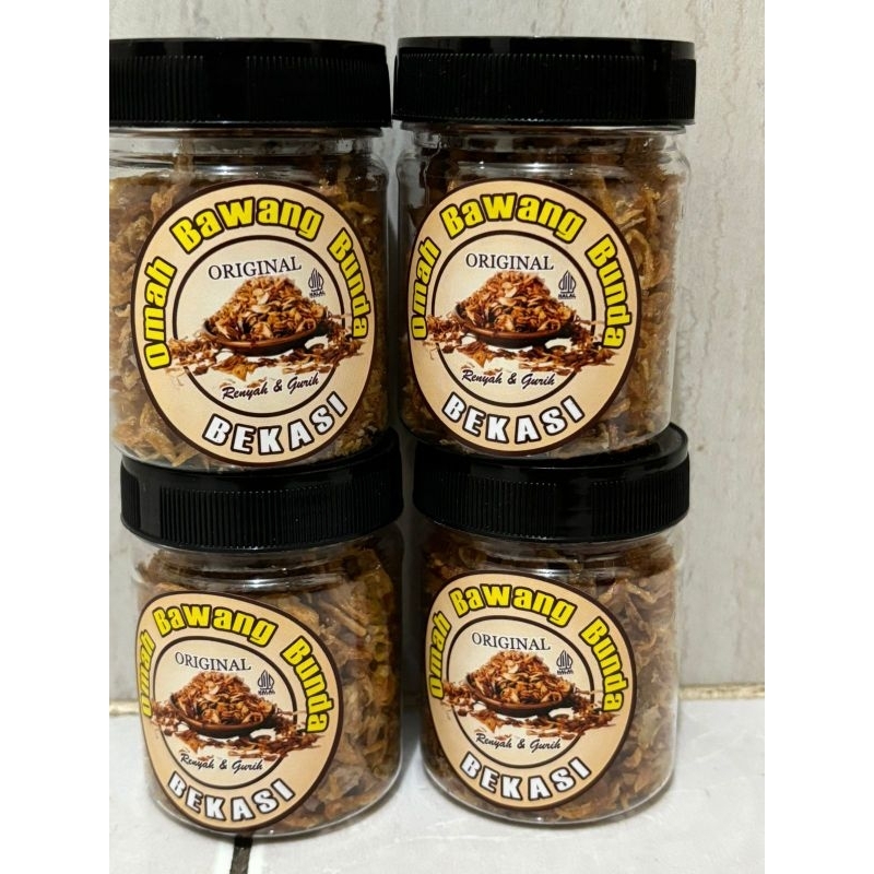 

Bawang goreng original/ asli brebes 100 ml