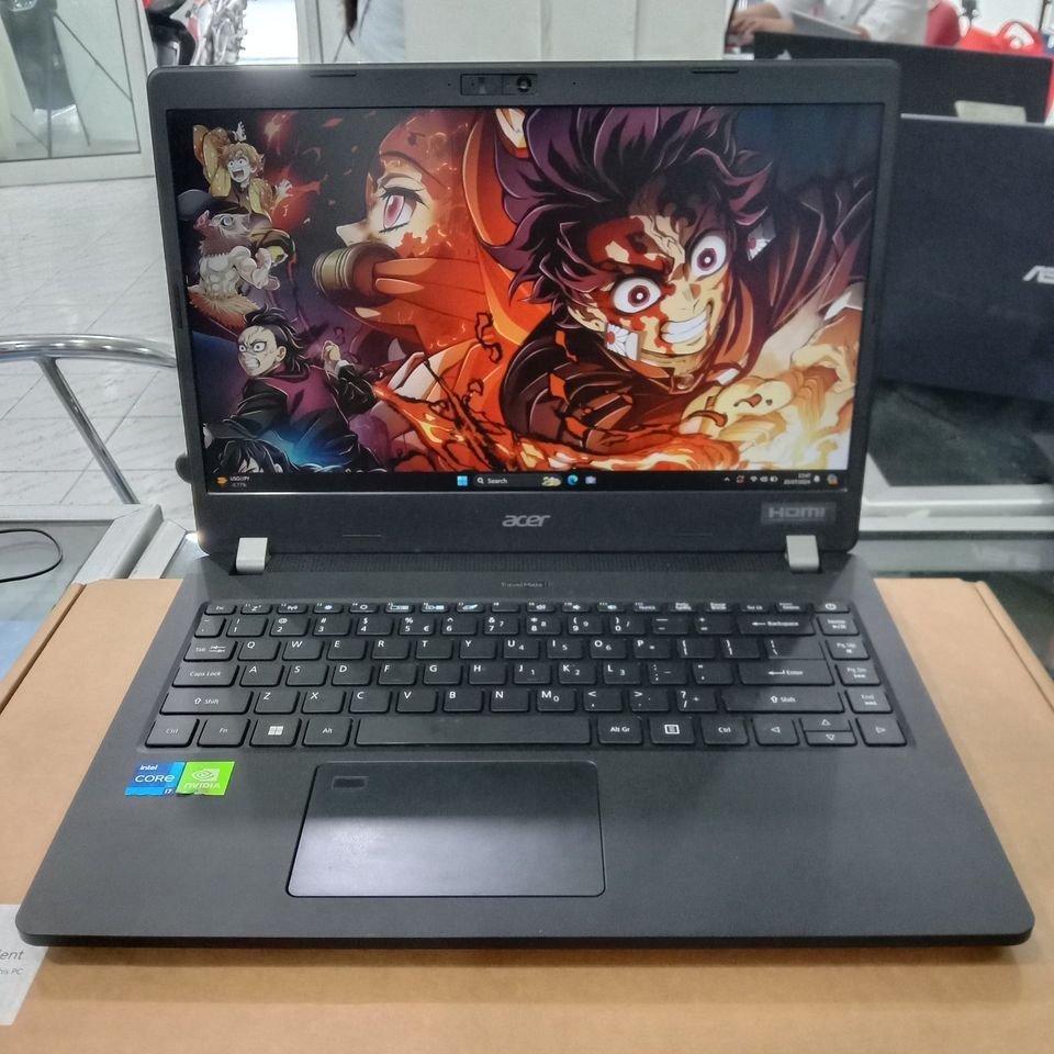 Laptop Acer TravelMate P214 Core i7 gen 11 RAM 16GB SSD 1TB Nvidia MX330 2GB Slim Mulus