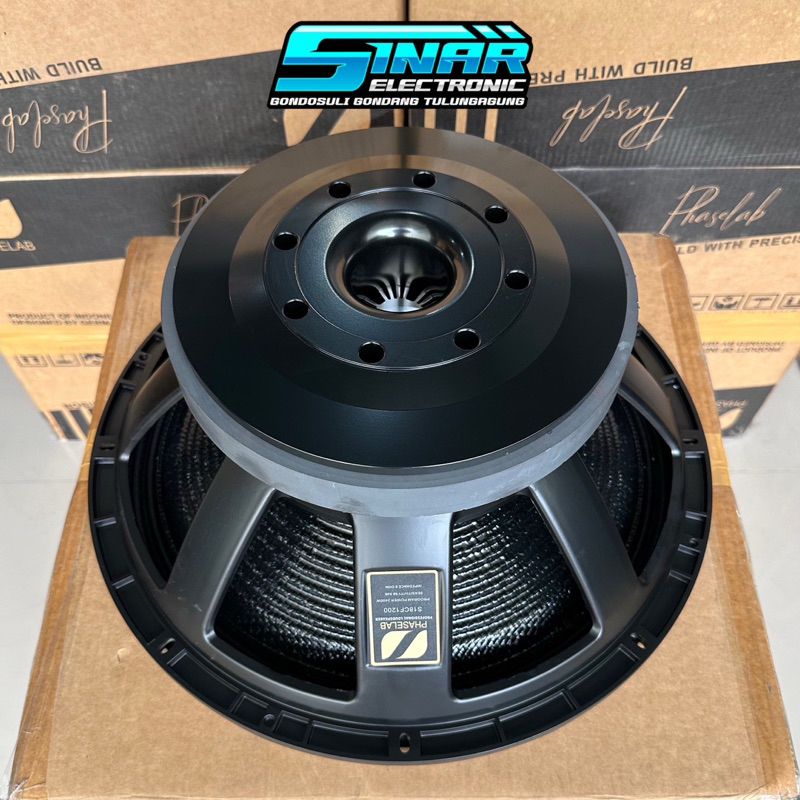 Speaker 18inch PHASELAB CF1200 Carbon ORIGINAL