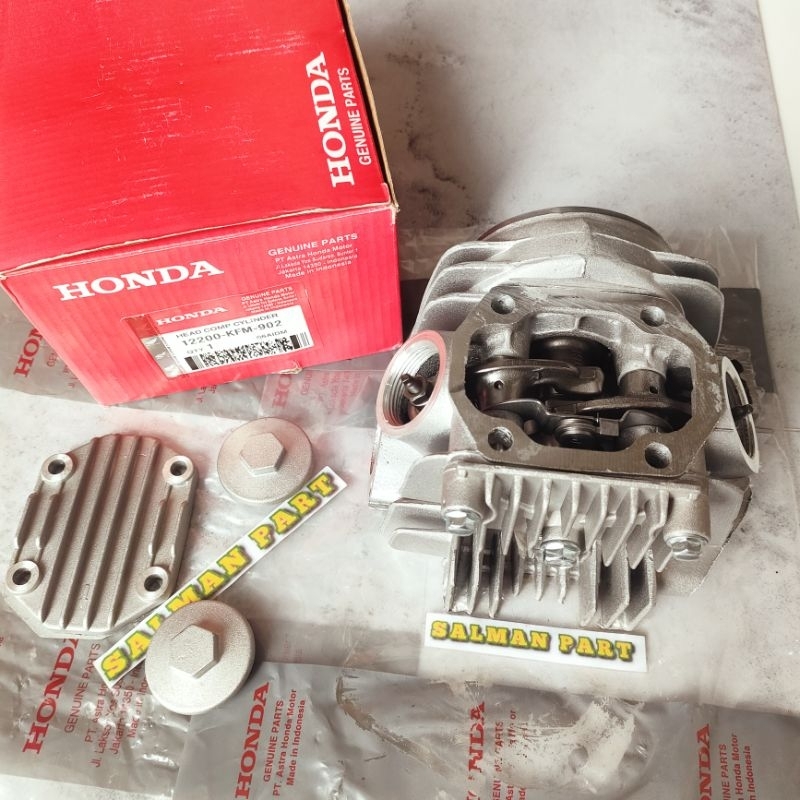 Blok Clinder Head Komplit Blok Head Honda Supra Fit New Legenda 1 2 Revo Lama KFM