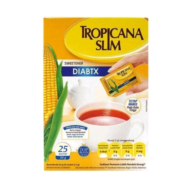 

Gula Tropicana Slim Sachet