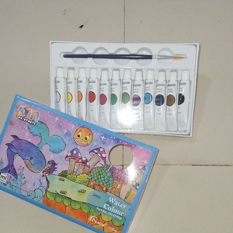 

Cat Air Water Colors NDM 6ml 12 Warna ( Set) SF6