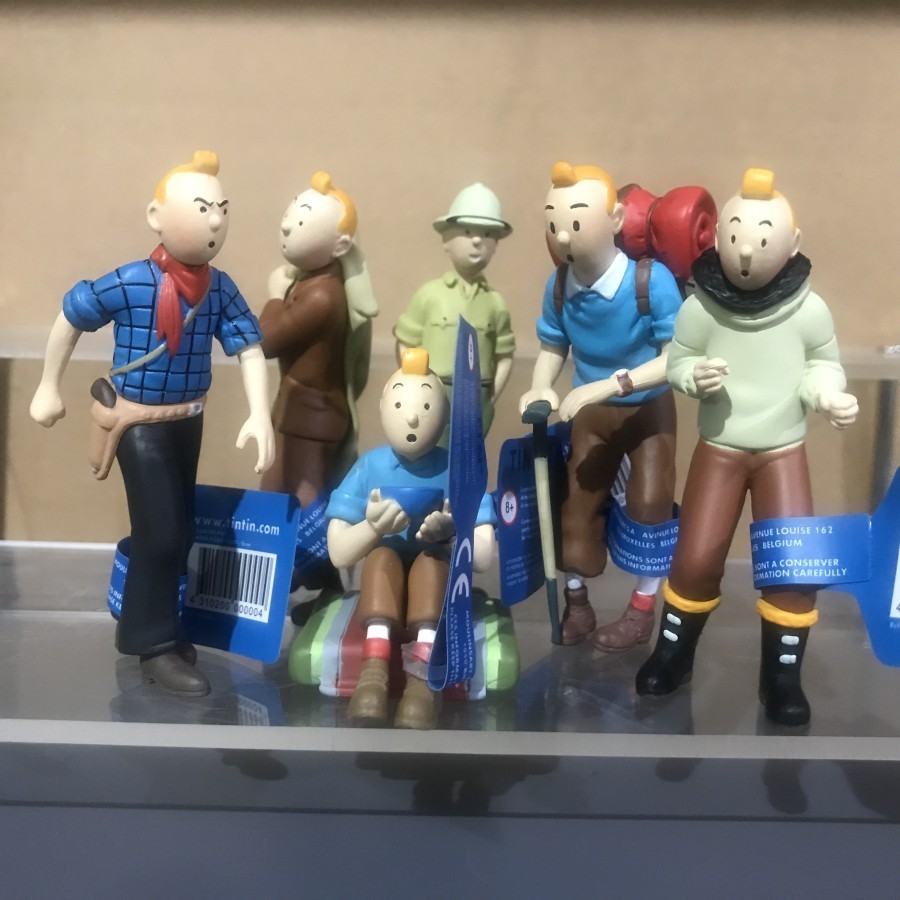 All Tintin Action Figure isi 6 - seri all Tintin
