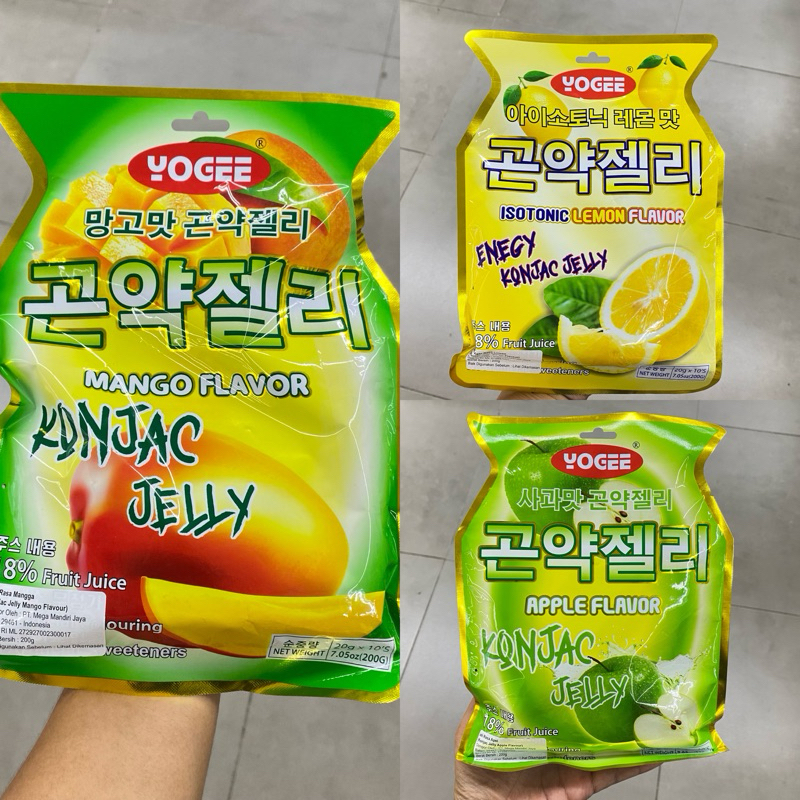 

YoGee Konjac Jelly 200gram Fruit