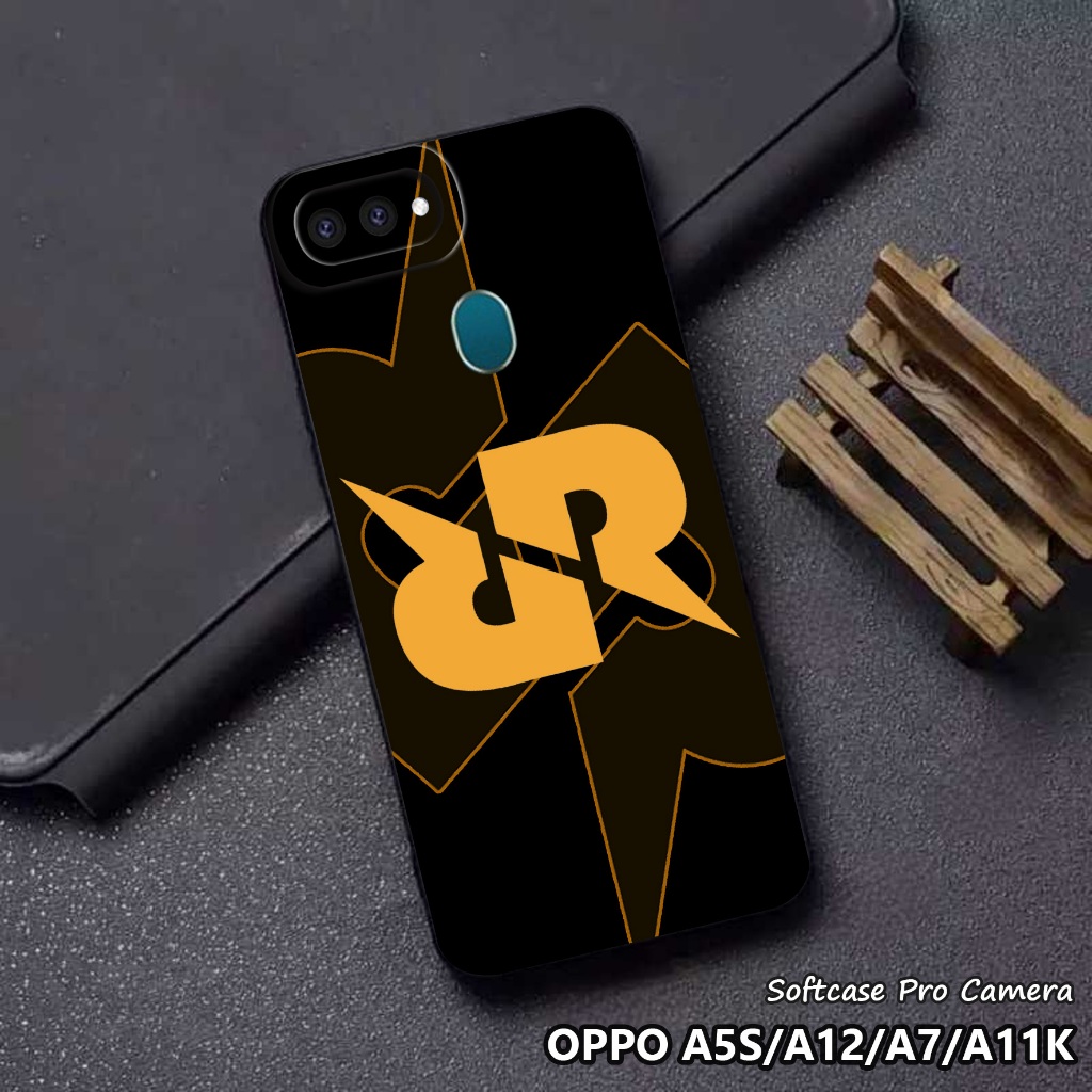 Case Oppo A5s/A12/A7/A11K ( RRQ ) Softcase Pro Camera - Kesing - Silikon - Kondom Hp