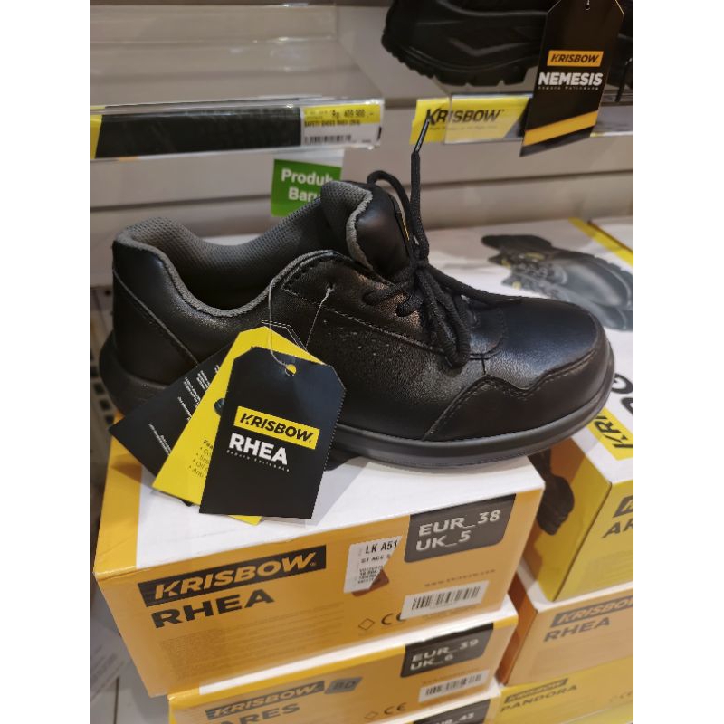 Krisbow Rhea sepatu safety wanita/sepatu pengaman perempuan/safety shoes