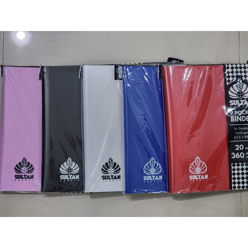 Sultan Supply Card Album 9 Pocket Binder
