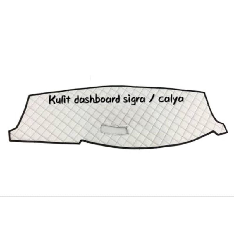 Cover Dashboard Mobil Calya Sigra 2016-2023 Motif Wajik/ Alas Dashboard Calya Sigra Bahan Semi Kulit