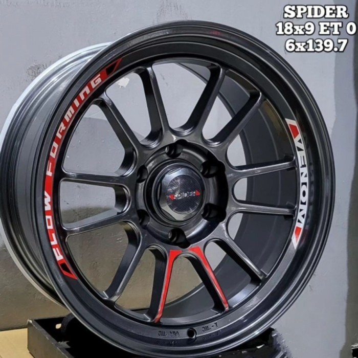 velg racing r18 VENOM 5 SPIDER velg mobil ring 18 fortuner pajero